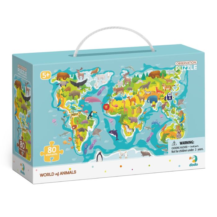 Dodo Observation World of Animals Puzzle